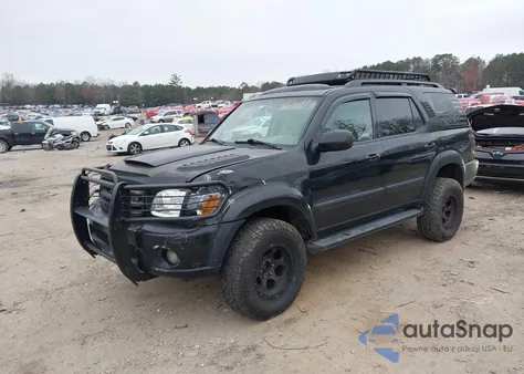 2001 Toyota Sequoia Limited V8 z USA, uszkodzony, nr VIN 5TDBT48A51S050220